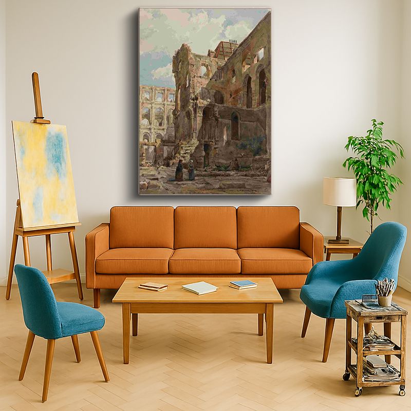 Ressam Kanvas Tablo 196